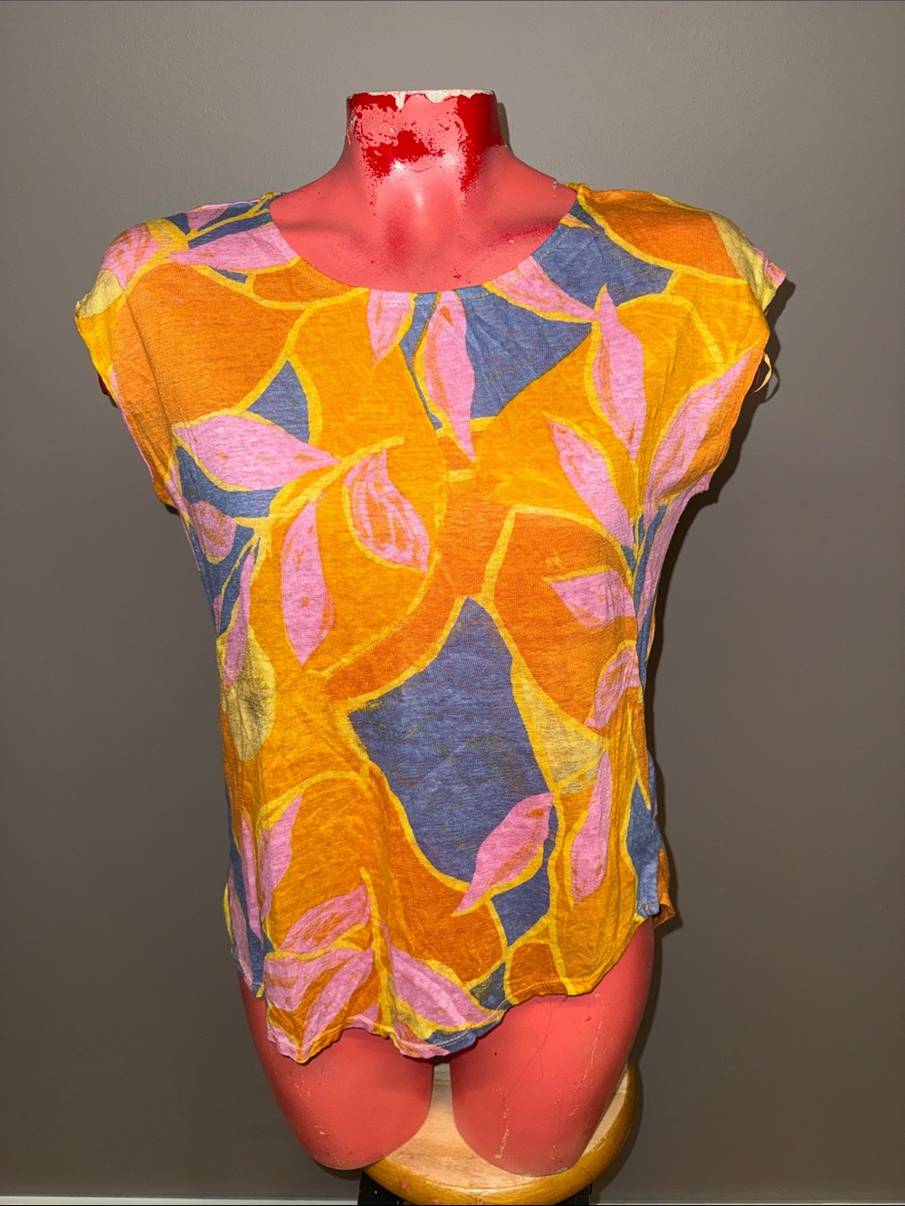 C&C California linen top shirt blouse